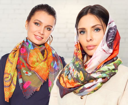 Купить шелковые платки оптом в Москве